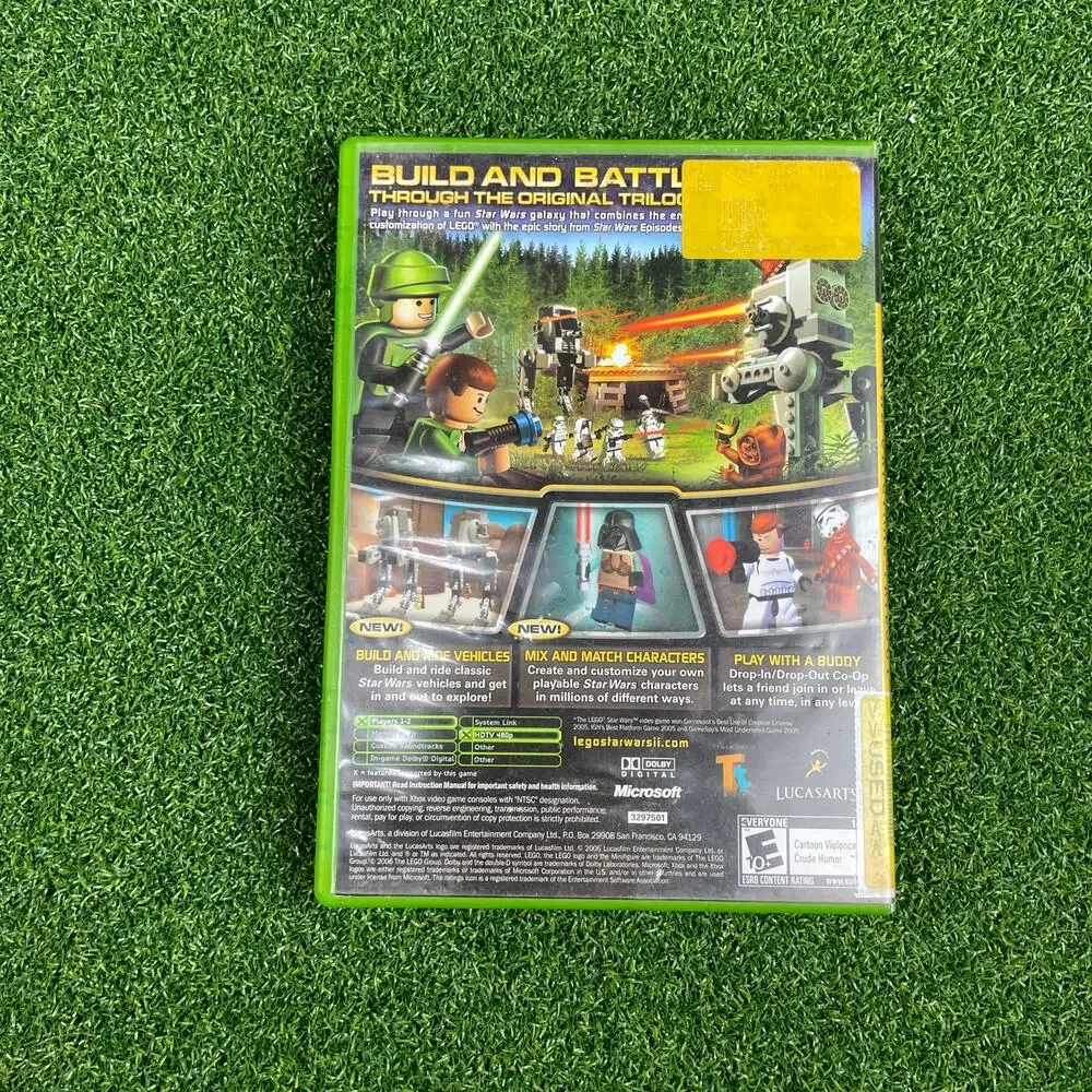 LEGO Star Wars II: The Original Trilogy (Microsoft Xbox, 2006) No Manual